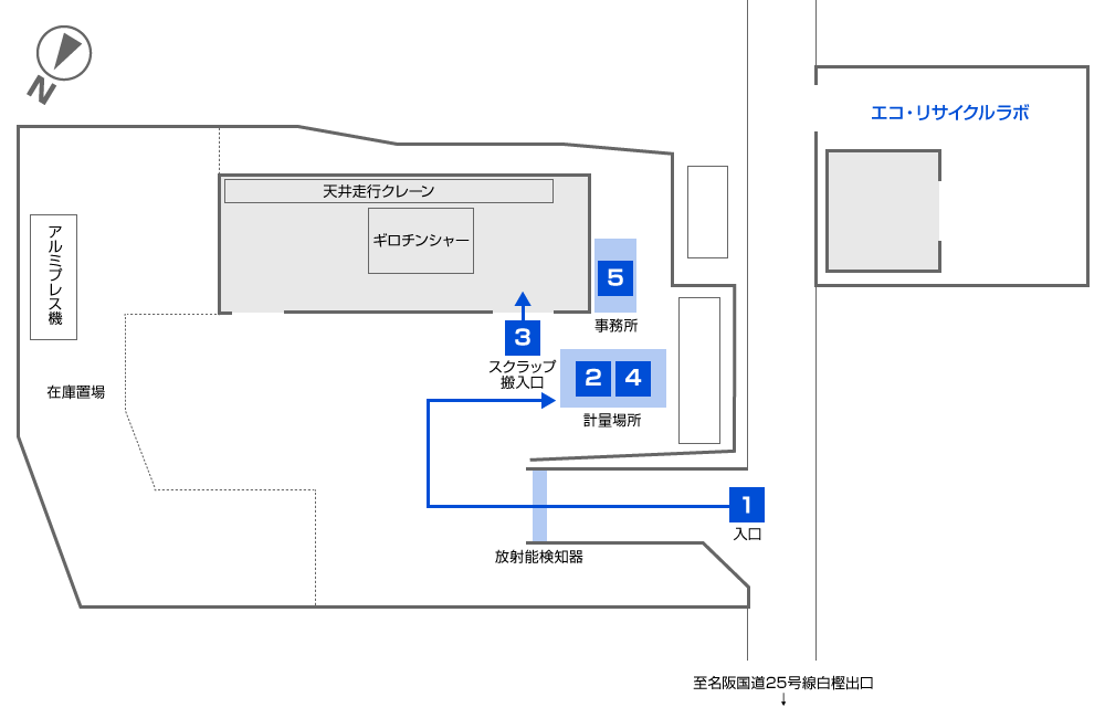 三重支店見取図